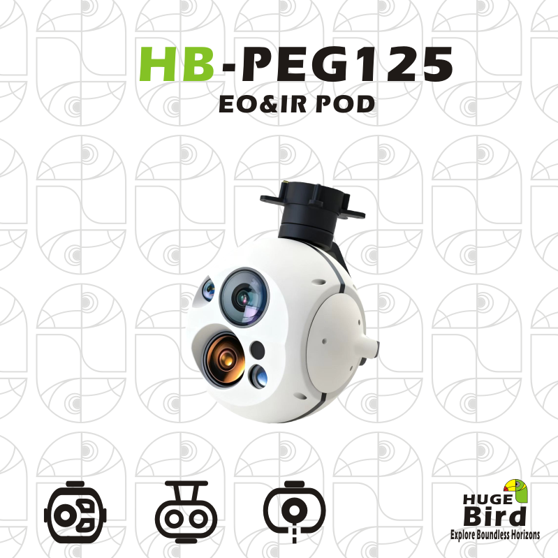 EO&IR Pod - Dual Imaging+Laser Range